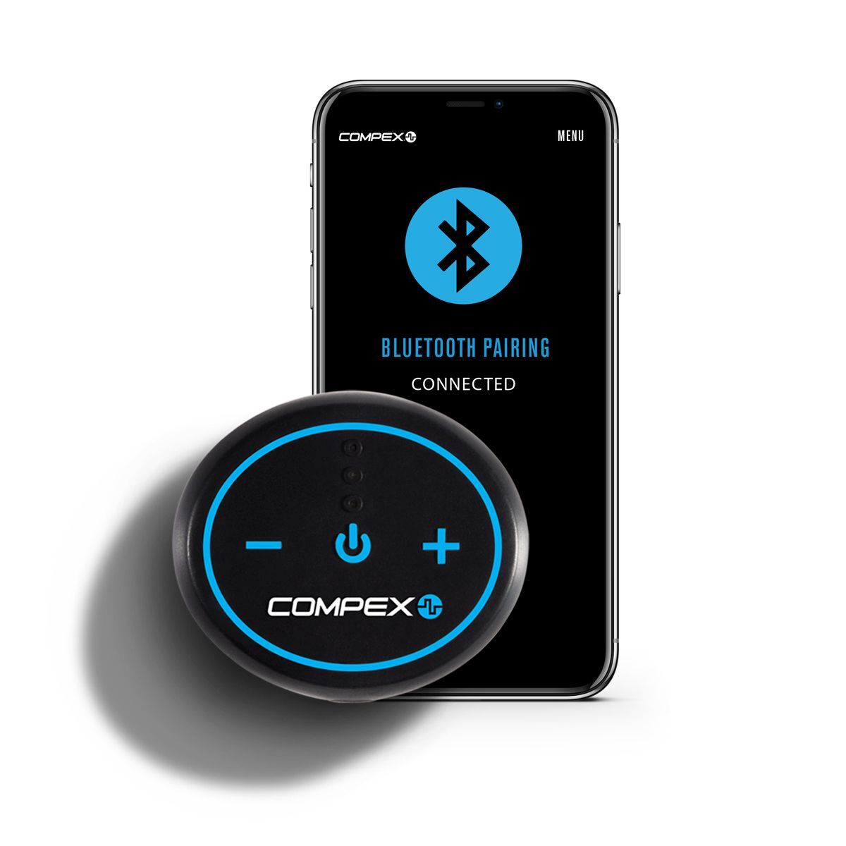 COMPEX MINI vezetékmentes izomstimulátor TENS funkcióval - mobil applikációval